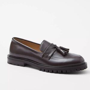 Nwob NEW Ann Taylor Leather Tassel Loafers Size 8.5